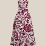 Vestido Capri – Fucsia Floreado