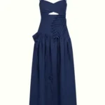 Vestido Carioca - Azul Noche 3D