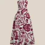 Vestido Capri – Fucsia Floreado